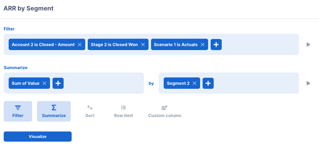 ARR by segment recipe.png