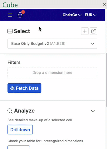 Excel - Settings - Retain Font Color Toggle.gif