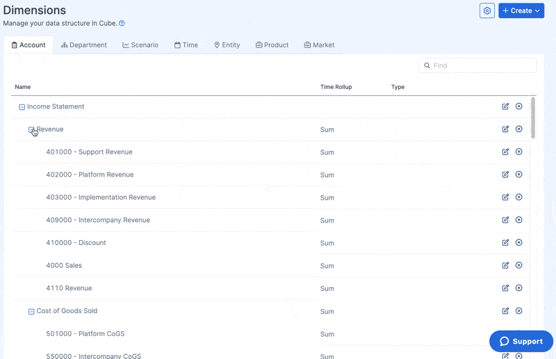 Expand and collapse dimensions.gif